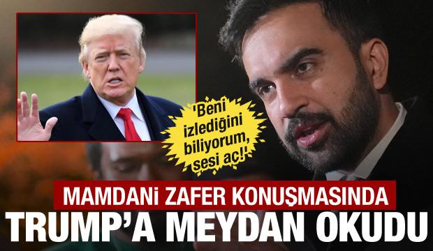 Mamdani’den Trump’a mesaj: Beni izlediğini biliyorum, sesi aç!