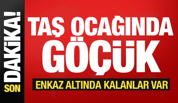 Ordu’da taş ocağında göçük: 2 kişi enkaz altında kaldı