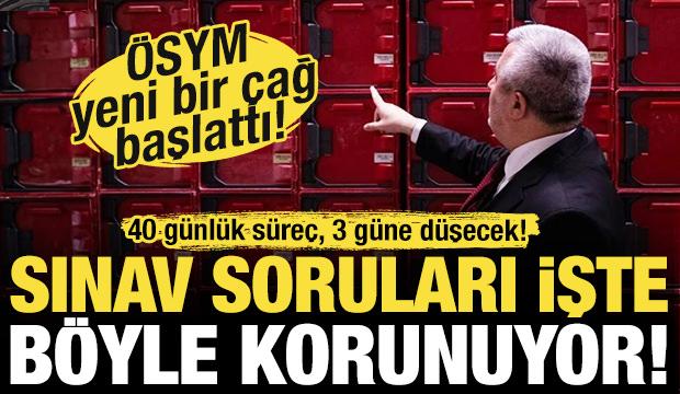 ÖSYM yeni bir çağ başlattı! Sınav soruları böyle korunuyor! İşte açıklanan detaylar....