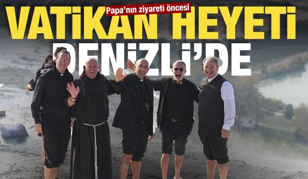 Papa 14. Leo'nun Türkiye ziyareti öncesi Vatikan heyeti, Denizli'de