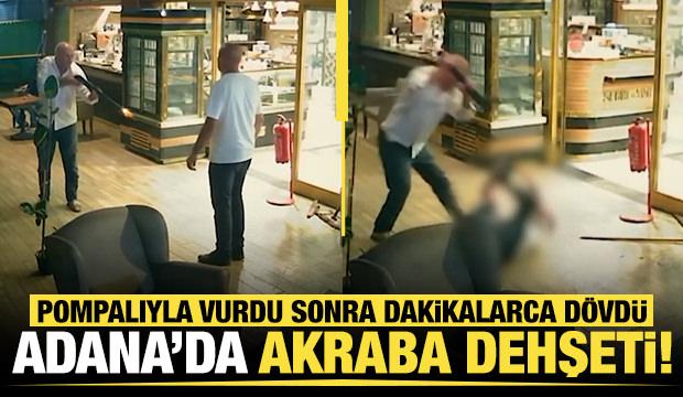 Pompalı tüfekle vurdu, dipçikle dakikalarca dövdü!