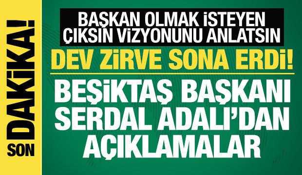 Serdal Adalı açıklamalarda bulundu