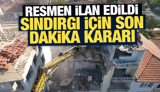 Sındırgı 'afet bölgesi' ilan edildi