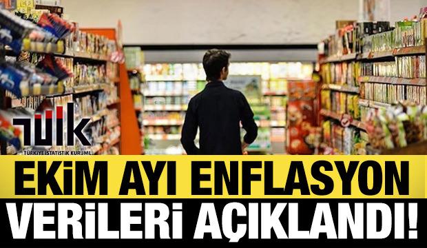 SON DAKİKA: Ekim ayı enflasyon rakamları açıklandı!
