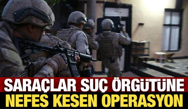 Son Dakika: Saraçlar suç örgütüne nefes kesen operasyon: 23 tutuklama