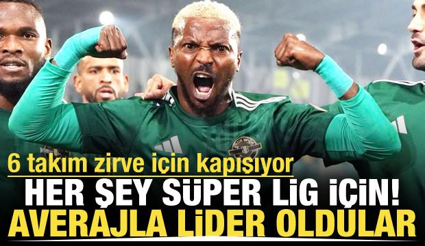 Süper Lig'e yükselme yarışı alev aldı! Liderliğe 6 aday var