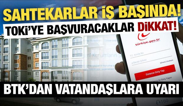 TOKİ'ye başvurmak isteyen vatandaşları dolandırmaya çalışan sitelere CİMER engeli!