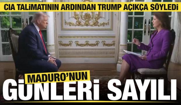 Trump: Maduro'nun günleri sayılı