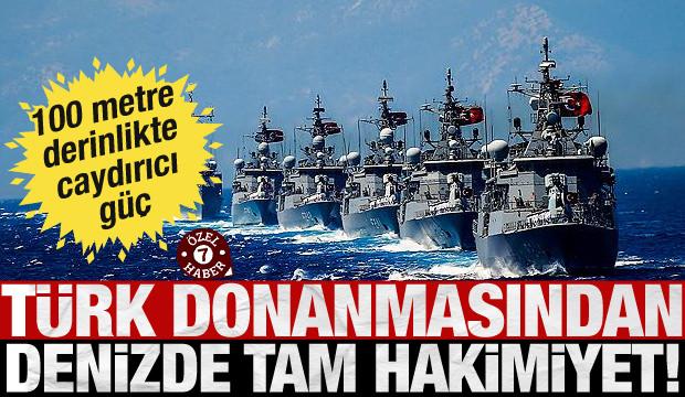 Türk donanması gücünü gösterdi! Milli mayın ilk kez denendi