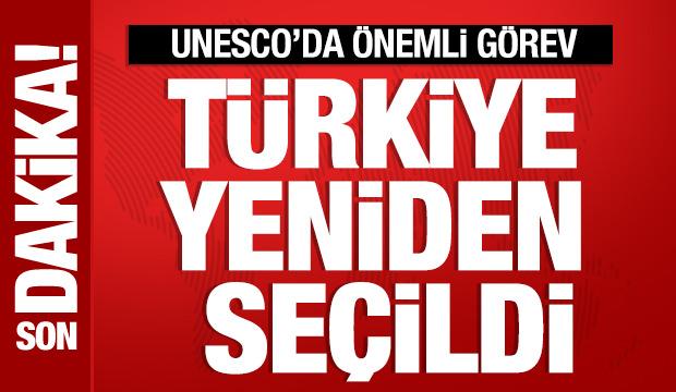Türkiye, UNESCO Yürütme Kurulu üyeliğine yeniden seçildi