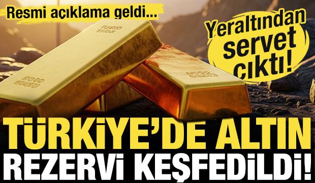 Türkiye'de altın rezervi keşfedildi! Yeraltındaki servet için çalışmalar başladı!
