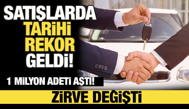 Türkiye'de en çok satılan otomobiller belli oldu! İşte o liste
