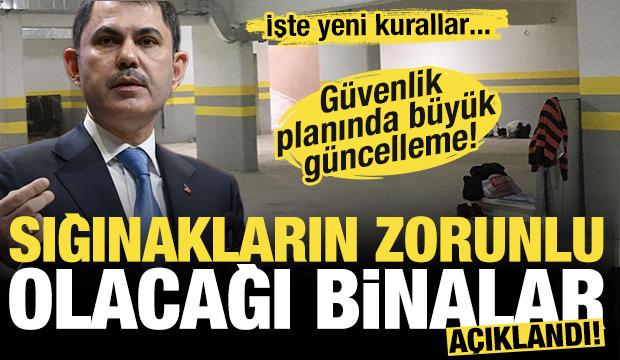 Türkiye’nin sığınak yönetmeliği değişti! 10 dairesi bulunan binalarda artık zorunlu olacak