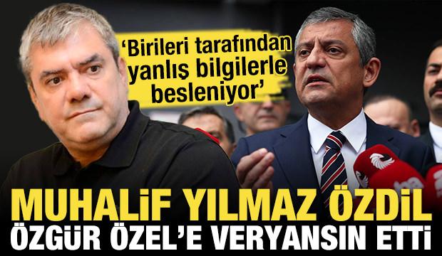 Yılmaz Özdil Özgür Özel'e veryansın etti! 5 düşünüp 1 konuşması lazım