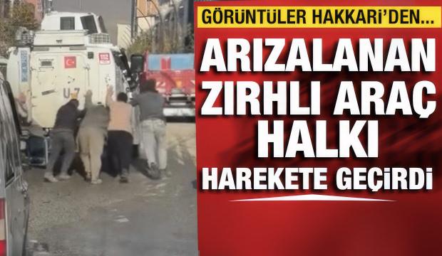 Yüksekova'daki o anlar sosyal medyada gündem oldu