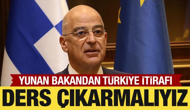 Yunan Bakan Dendias: Türkiye’yi örnek almalıyız