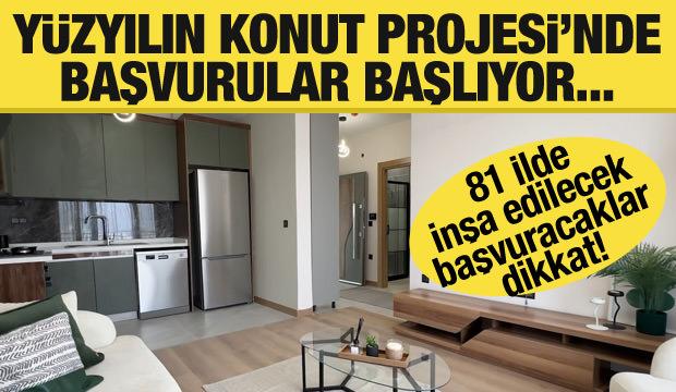 "Yüzyılın Konut Projesi"ne başvurular 10 Kasım'da başlıyor! İşte detaylar...