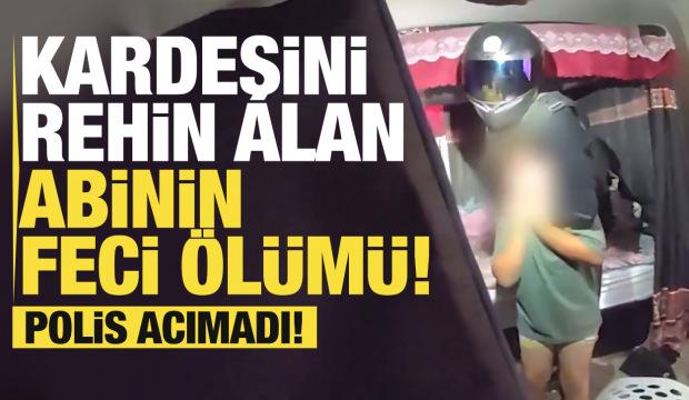 Kardeşini rehin alan saldırganı ABD polisi affetmedi!