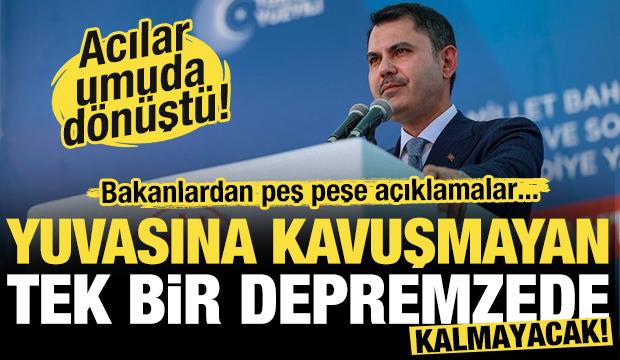 Adıyaman'da tarihi gün! Bakanlardan peş peşe açıklamalar...