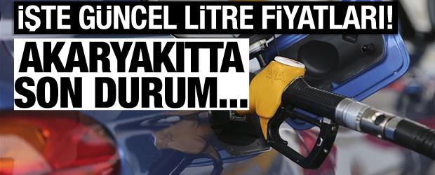 Akaryakıt fiyatlarında son durum! İşte güncel fiyatlar...