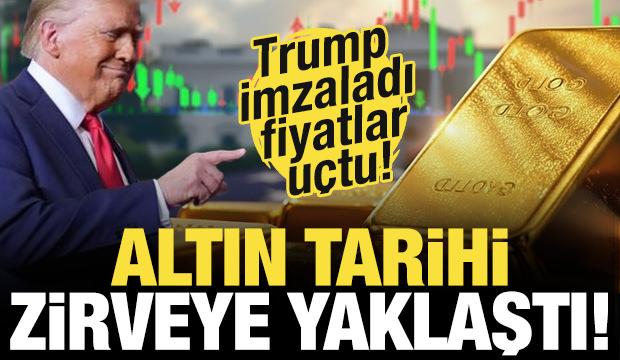 Altın fiyatları tarihi zirveye yaklaştı! İşte son fiyatlar...
