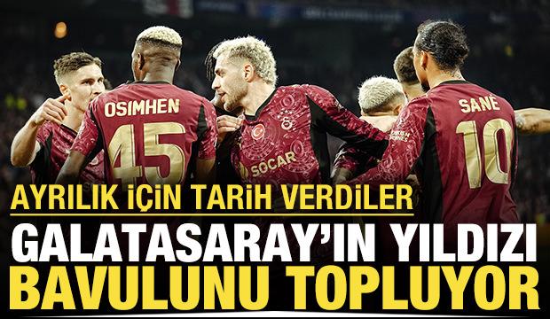 Ayrılık için tarih verdiler: Galatasaray'ın yıldızı bavulunu topluyor