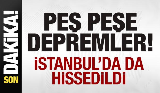 Balıkesir'de peş peşe depremler! İstanbul'da da hissedildi! AFAD'dan son dakika açıklaması