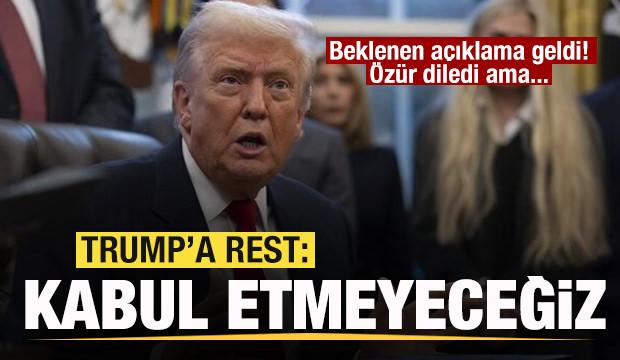 BBC özür diledi! Trump'a rest çekti: Kabul etmeyeceğiz