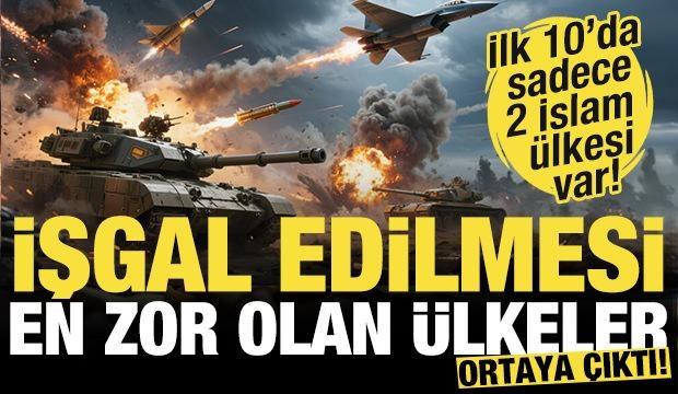 Bu ülkeleri ele geçirmek neredeyse imkânsız! İlk 10'da sadece iki İslam ülkesi var!