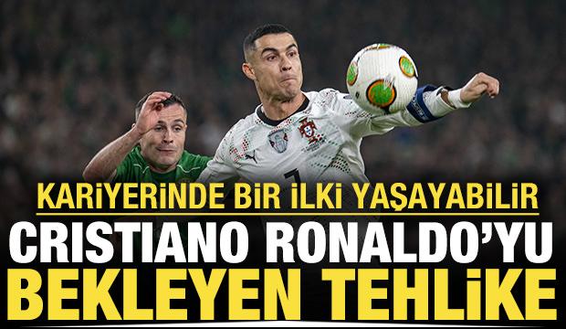 Cristiano Ronaldo'yu bekleyen tehlike: Kariyerinde bir ilki yaşayabilir