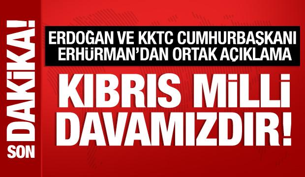 Cumhurbaşkanı Erdoğan ve Tufan Erhürman'dan önemli açıklamalar