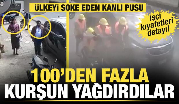 Guatemalalı iş adamına kanlı pusu: 100'den fazla kurşun yağdırdılar