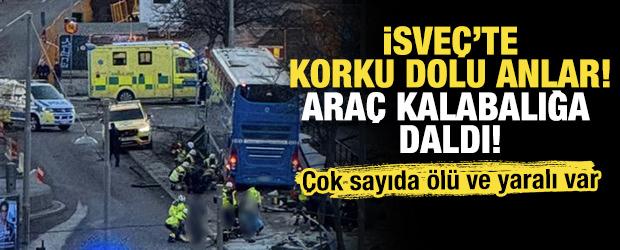 İsveç'te katliam gibi kaza! Ölü ve yaralılar var! 