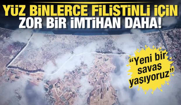 Kış Gazze’yi vurdu... Derme çatma yaşam mücadelesi! 