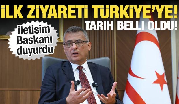 KKTC Cumhurbaşkanı Erhürman, Türkiye'ye geliyor! Tarih belli oldu