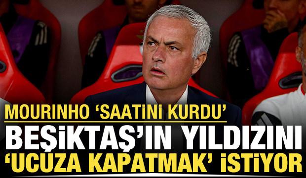 Mourinho Beşiktaş'ın yıldızını 'ucuza kapatmak' istiyor: 'Saatini kurdu'