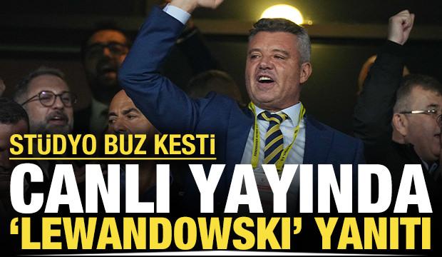 Sadettin Saran'dan canlı yayında 'Lewandowski' yanıtı: Stüdyo buz kesti
