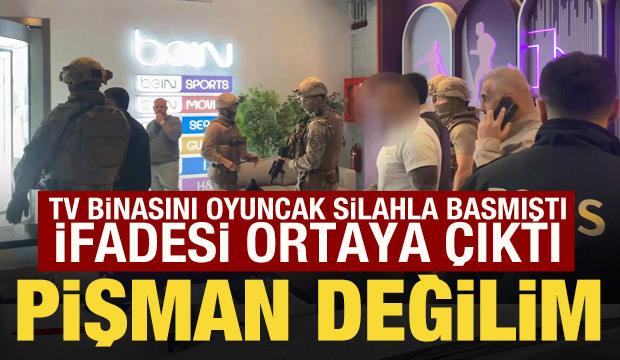 Sarıyer’de TV binasına silahla giren şüphelinin ifadesi ortaya çıktı: Pişman değilim