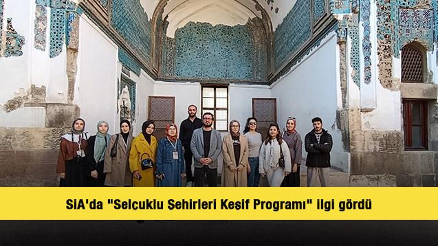 SİA'da "Selçuklu Şehirleri Keşif Programı" ilgi gördü