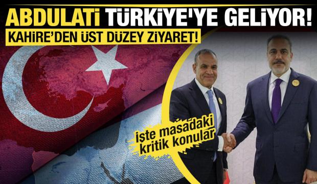 Son dakika... Mısır Dışişleri Bakanı Bedr Abdulati Türkiye'ye geliyor!