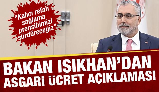 Vedat Işıkhan'dan asgari ücret açıklaması! Komisyon ne zaman toplanacak?