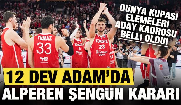 12 Dev Adam'ın aday kadrosu belli oldu! Herkesi şaşırtan Alperen Şengün kararı