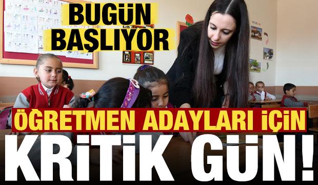 15 bin sözleşmeli öğretmen ataması için kritik gün!