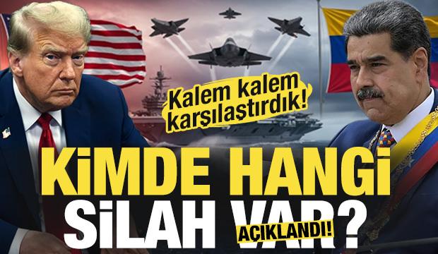 ABD mi yoksa Venezuela mı? Açıkça tehdit etti! İşte iki ülkenin güç karşılaştırması...