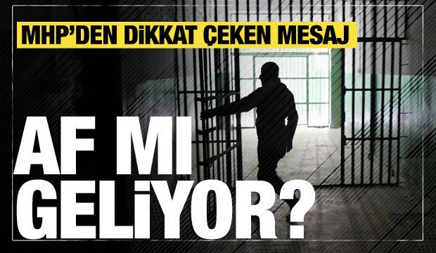 Af mı gelecek? Tahliye haberlerinin ardından MHP'den dikkat çeken mesaj!
