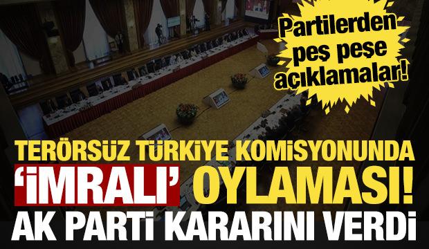 AK Parti, 'İmralı' oylaması için kararını verdi: Olumlu bakıyoruz!