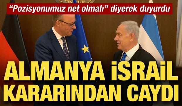 Alman hükümetinden İsrail kararı! "Almanya nerede duracağını iyi bilmeli"