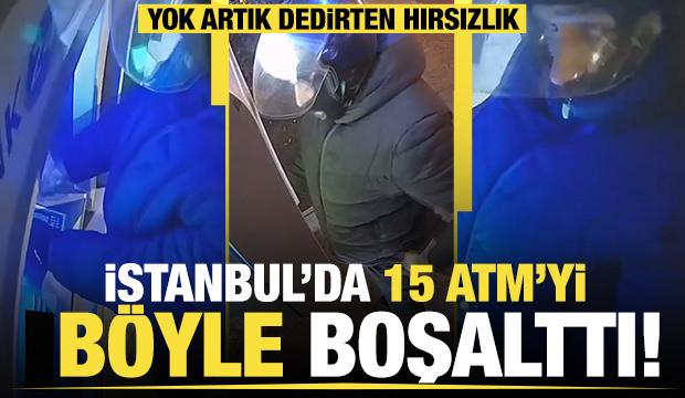 ATM'lere dadanan hırsız son işinde kıskıvrak yakalandı