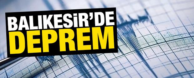 Balıkesir'de 4 büyüklüğünde deprem