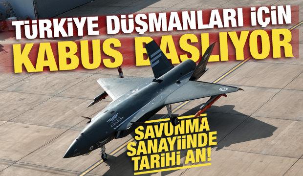 Bayraktar KIZILELMA ile Gökdoğan buluştu: O anlar İHA kamerasında